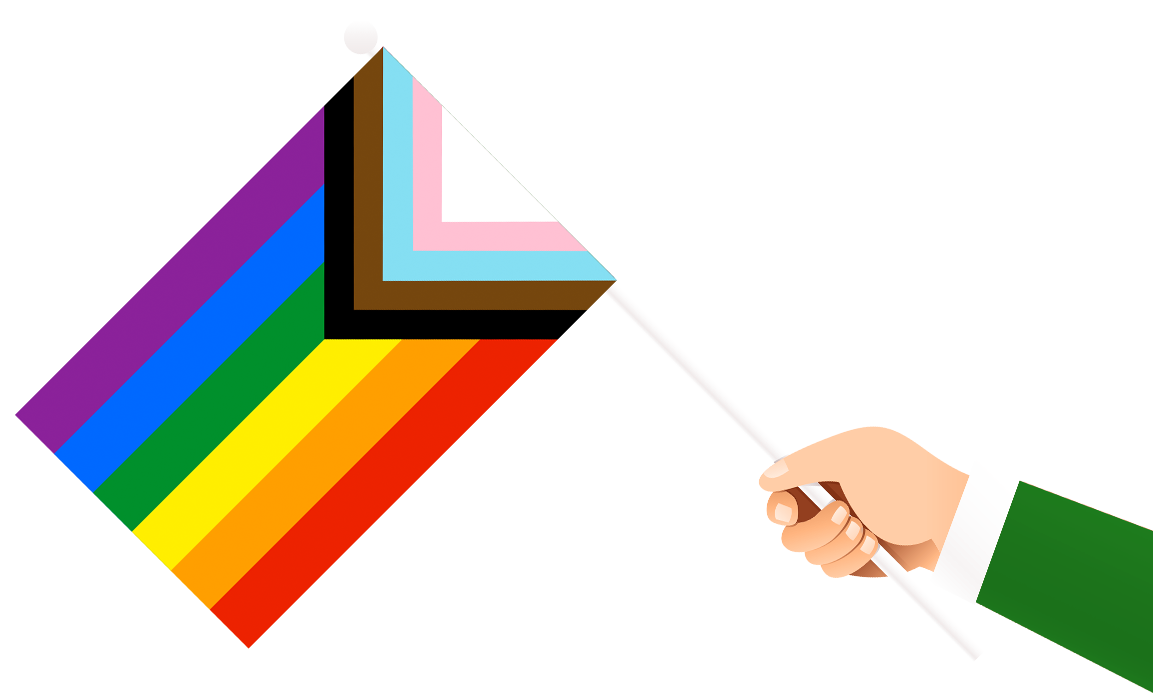 lgbtq flagge transgender non binär